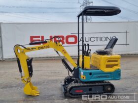 Unused 2024 DigMaster DM100 Micro Excavators For Auction: Leeds, UK – 30th April, 1st, 2nd & 3rd May 25 full
