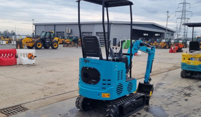 Unused 2024 JPC KV12 Micro Excavators For Auction: Leeds, UK – 30th April, 1st, 2nd & 3rd May 25 full
