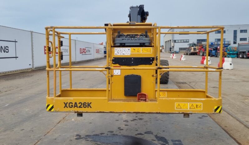2023 XCMG XGA26K Manlifts For Auction: Leeds, UK – 30th April, 1st, 2nd & 3rd May 25 full