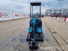 Unused 2024 JPC KV12 Micro Excavators For Auction: Leeds, UK – 30th April, 1st, 2nd & 3rd May 25 full