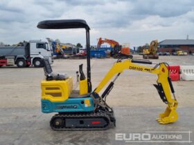Unused 2024 DigMaster DM100 Micro Excavators For Auction: Leeds, UK – 30th April, 1st, 2nd & 3rd May 25 full