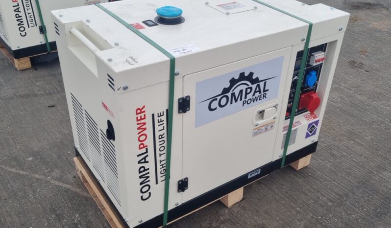 Unused 2024 Compal Power VG-R110 Generators For Auction: Leeds, UK – 30th April, 1st, 2nd & 3rd May 25