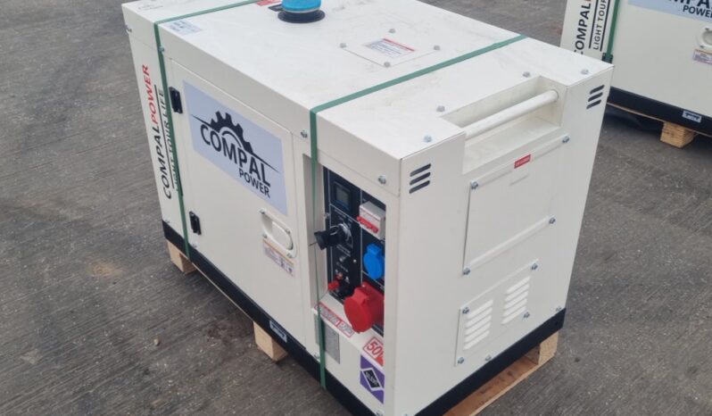 Unused 2024 Compal Power VG-R110 Generators For Auction: Leeds, UK – 30th April, 1st, 2nd & 3rd May 25 full