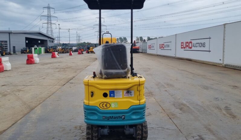 Unused 2024 DigMaster DM100 Micro Excavators For Auction: Leeds, UK – 30th April, 1st, 2nd & 3rd May 25 full
