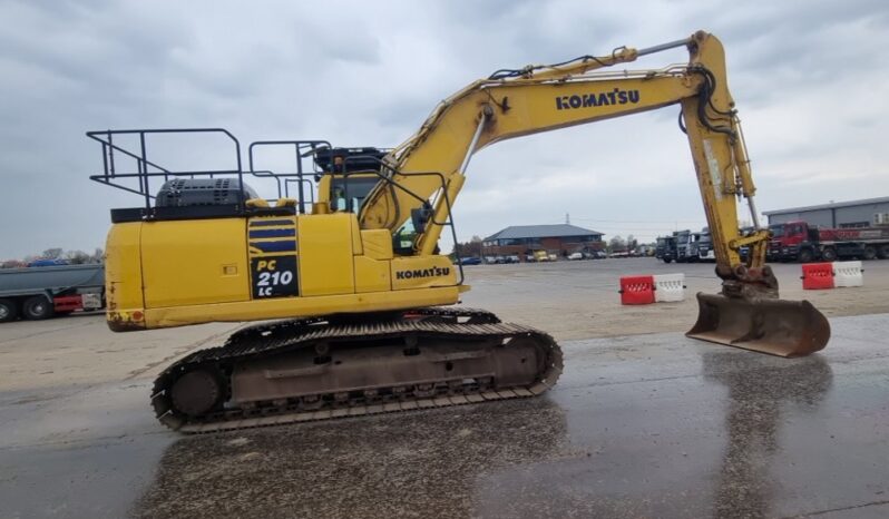 2018 Komatsu PC210LC-11 20 Ton+ Excavators For Auction: Leeds, UK – 30th April, 1st, 2nd & 3rd May 25 full