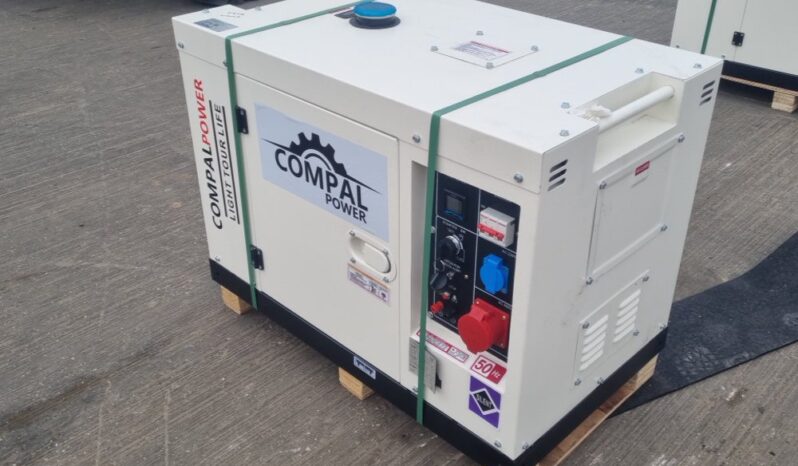 Unused 2024 Compal Power VG-R110 Generators For Auction: Leeds, UK – 30th April, 1st, 2nd & 3rd May 25 full