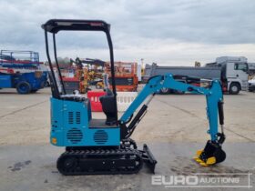 Unused 2025 JPC KV12 Micro Excavators For Auction: Leeds, UK – 30th April, 1st, 2nd & 3rd May 25 full