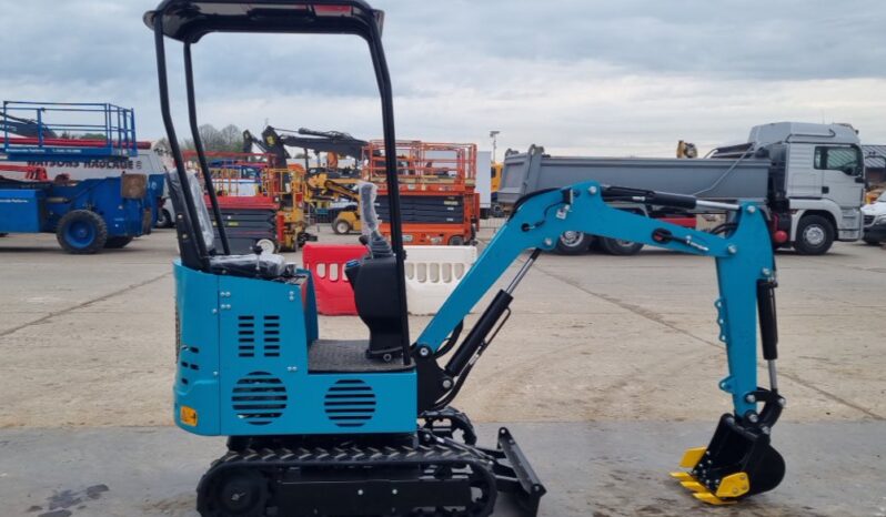Unused 2025 JPC KV12 Micro Excavators For Auction: Leeds, UK – 30th April, 1st, 2nd & 3rd May 25 full