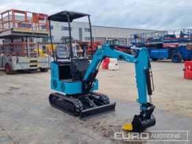 Unused 2025 JPC KV12 Micro Excavators For Auction: Leeds, UK – 30th April, 1st, 2nd & 3rd May 25 full