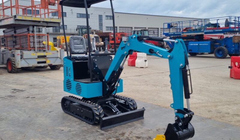 Unused 2025 JPC KV12 Micro Excavators For Auction: Leeds, UK – 30th April, 1st, 2nd & 3rd May 25 full