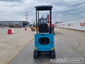 Unused 2025 JPC KV12 Micro Excavators For Auction: Leeds, UK – 30th April, 1st, 2nd & 3rd May 25 full