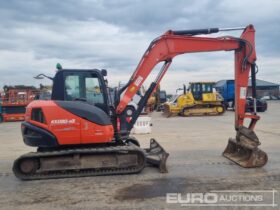 2018 Kubota KX080-4A 6 Ton+ Excavators For Auction: Leeds, UK – 30th April, 1st, 2nd & 3rd May 25 full