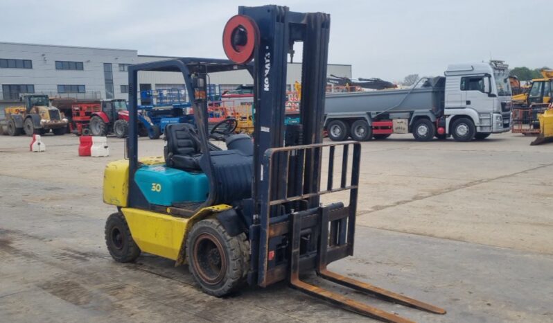 Komatsu FD30T Forklifts For Auction: Leeds, UK – 30th April, 1st, 2nd & 3rd May 25 full