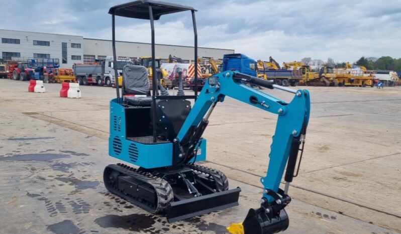 Unused 2024 JPC KV12 Micro Excavators For Auction: Leeds, UK – 30th April, 1st, 2nd & 3rd May 25 full