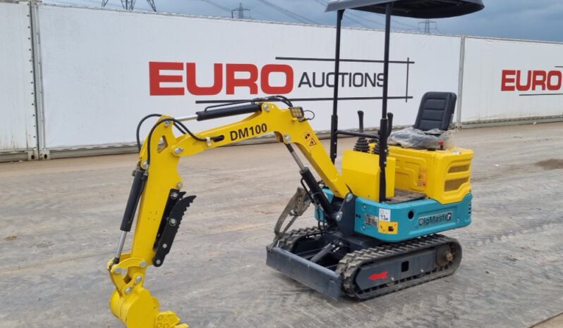 Unused 2024 DigMaster DM100 Micro Excavators For Auction: Leeds, UK – 30th April, 1st, 2nd & 3rd May 25