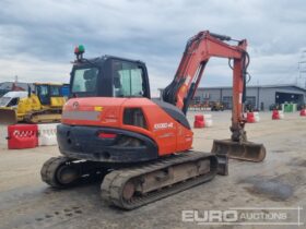 2018 Kubota KX080-4A 6 Ton+ Excavators For Auction: Leeds, UK – 30th April, 1st, 2nd & 3rd May 25 full