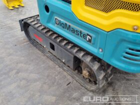 Unused 2024 DigMaster DM100 Micro Excavators For Auction: Leeds, UK – 30th April, 1st, 2nd & 3rd May 25 full