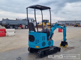 Unused 2025 JPC KV12 Micro Excavators For Auction: Leeds, UK – 30th April, 1st, 2nd & 3rd May 25 full