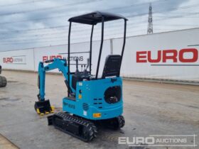 Unused 2025 JPC KV12 Micro Excavators For Auction: Leeds, UK – 30th April, 1st, 2nd & 3rd May 25 full