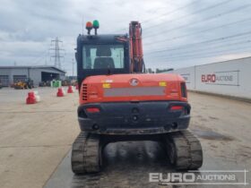 2018 Kubota KX080-4A 6 Ton+ Excavators For Auction: Leeds, UK – 30th April, 1st, 2nd & 3rd May 25 full