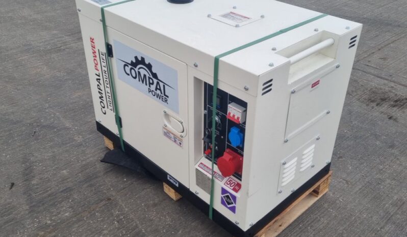 Unused 2024 Compal Power VG-R110 Generators For Auction: Leeds, UK – 30th April, 1st, 2nd & 3rd May 25 full