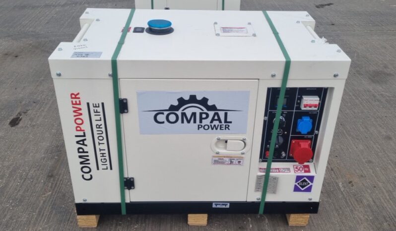 Unused 2024 Compal Power VG-R110 Generators For Auction: Leeds, UK – 30th April, 1st, 2nd & 3rd May 25 full