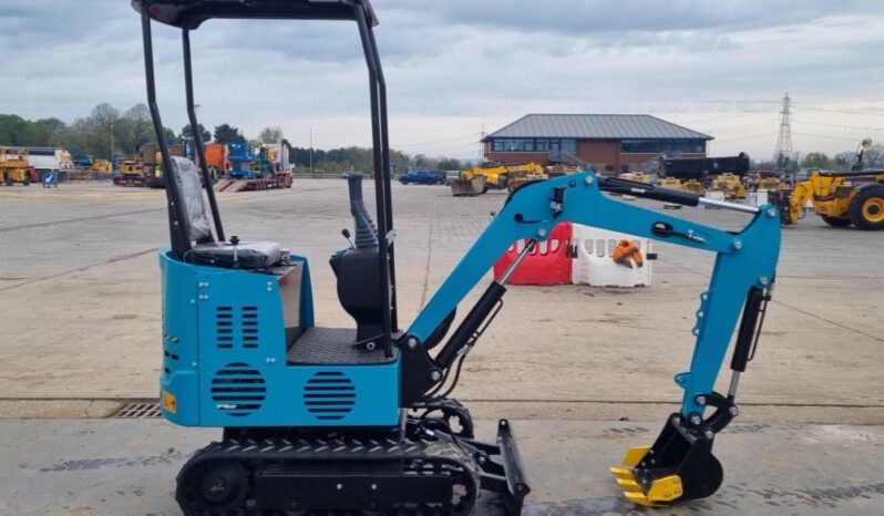 Unused 2024 JPC KV12 Micro Excavators For Auction: Leeds, UK – 30th April, 1st, 2nd & 3rd May 25 full
