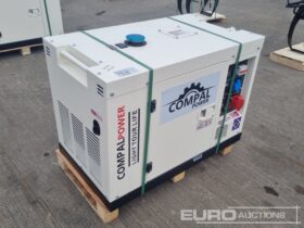 Unused 2024 Compal Power VG-R110 Generators For Auction: Leeds, UK – 30th April, 1st, 2nd & 3rd May 25