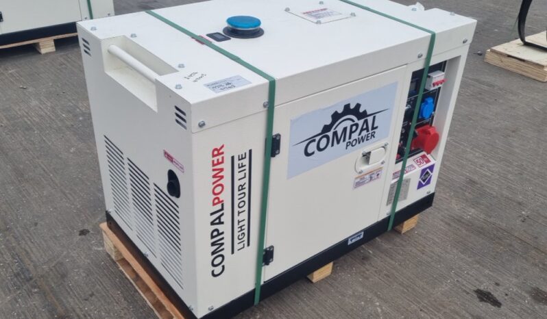Unused 2024 Compal Power VG-R110 Generators For Auction: Leeds, UK – 30th April, 1st, 2nd & 3rd May 25