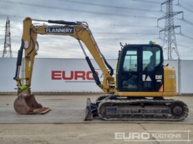 2018 CAT 308E2CR 6 Ton+ Excavators For Auction: Leeds, UK – 30th April, 1st, 2nd & 3rd May 25 full
