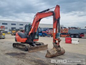 2018 Kubota KX080-4A 6 Ton+ Excavators For Auction: Leeds, UK – 30th April, 1st, 2nd & 3rd May 25 full