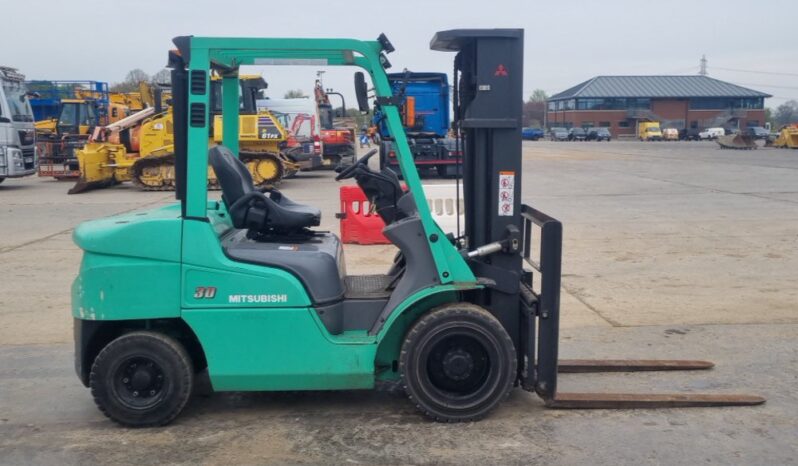 2016 Mitsubishi FD30NT Forklifts For Auction: Leeds, UK – 30th April, 1st, 2nd & 3rd May 25 full