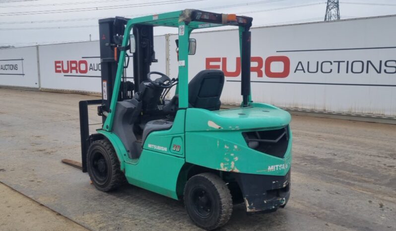 2016 Mitsubishi FD30NT Forklifts For Auction: Leeds, UK – 30th April, 1st, 2nd & 3rd May 25 full