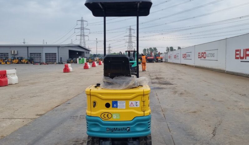 Unused 2024 DigMaster DM100 Micro Excavators For Auction: Leeds, UK – 30th April, 1st, 2nd & 3rd May 25 full
