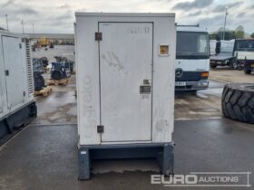 Aggreko 100KvA Generators For Auction: Leeds, UK – 30th April, 1st, 2nd & 3rd May 25 full