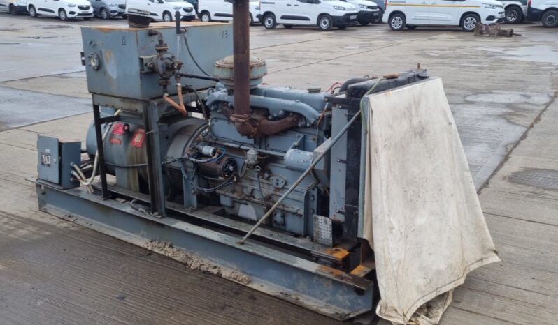 Stamford 50kVA Skid Mounted Generator, Perkins Engine Generators For Auction: Leeds, UK – 30th April, 1st, 2nd & 3rd May 25 full
