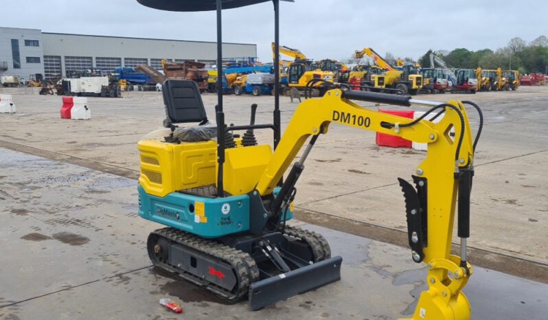 Unused 2024 DigMaster DM100 Micro Excavators For Auction: Leeds, UK – 30th April, 1st, 2nd & 3rd May 25 full