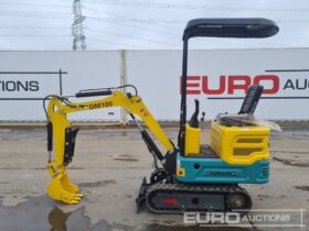 Unused 2024 DigMaster DM100 Micro Excavators For Auction: Leeds, UK – 30th April, 1st, 2nd & 3rd May 25 full