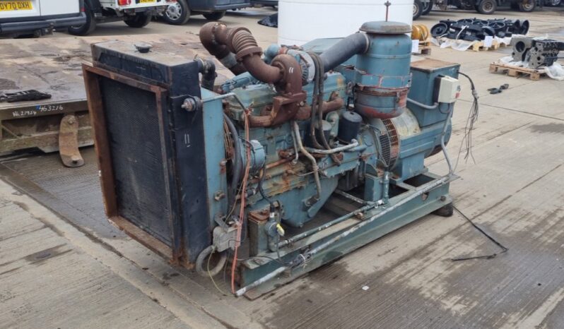 Stamford 70kVA Skid Mounted Generator, Fiat Engine Generators For Auction: Leeds, UK – 30th April, 1st, 2nd & 3rd May 25