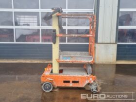 2019 Power Towers Ecolift Manlifts For Auction: Leeds, UK – 30th April, 1st, 2nd & 3rd May 25 full