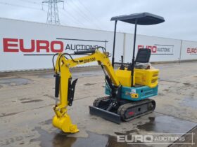 Unused 2024 DigMaster DM100 Micro Excavators For Auction: Leeds, UK – 30th April, 1st, 2nd & 3rd May 25