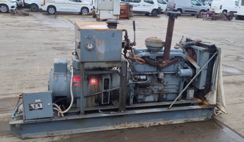 Stamford 50kVA Skid Mounted Generator, Perkins Engine Generators For Auction: Leeds, UK – 30th April, 1st, 2nd & 3rd May 25 full