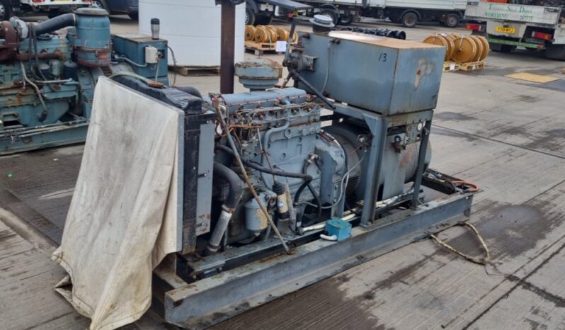 Stamford 50kVA Skid Mounted Generator, Perkins Engine Generators For Auction: Leeds, UK – 30th April, 1st, 2nd & 3rd May 25