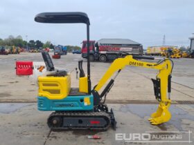 Unused 2024 DigMaster DM100 Micro Excavators For Auction: Leeds, UK – 30th April, 1st, 2nd & 3rd May 25 full