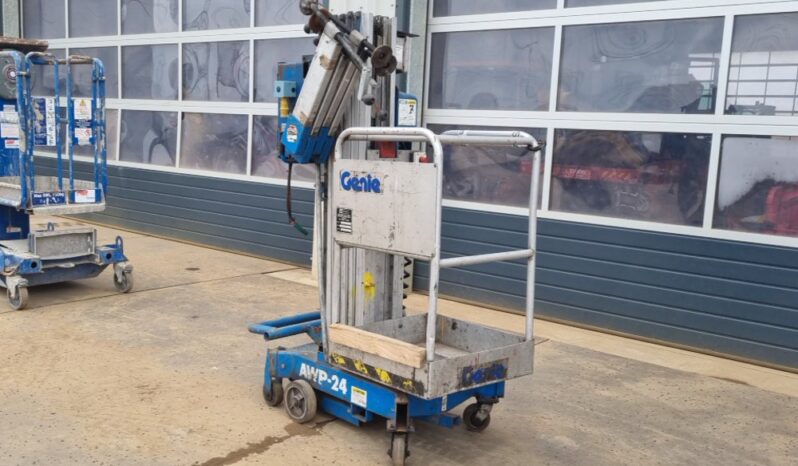 Genie AWP24 Manlifts For Auction: Leeds, UK – 30th April, 1st, 2nd & 3rd May 25 full