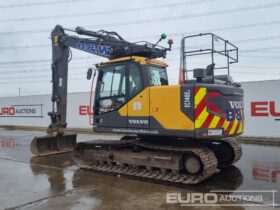 2019 Volvo EC140EL 10 Ton+ Excavators For Auction: Leeds, UK – 30th April, 1st, 2nd & 3rd May 25 full