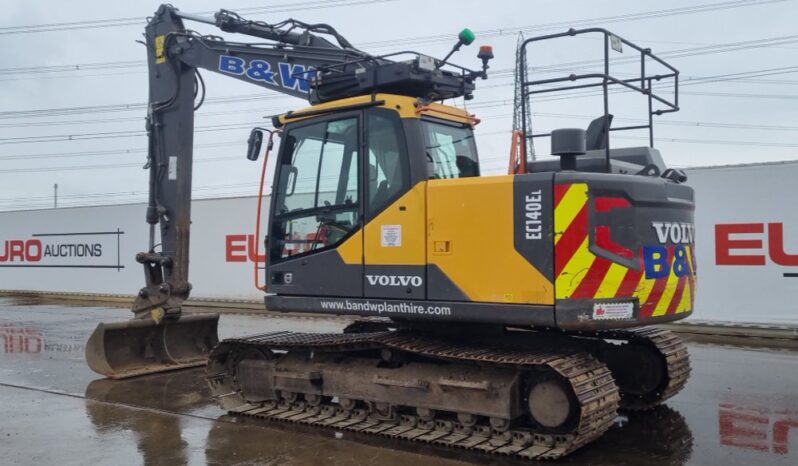 2019 Volvo EC140EL 10 Ton+ Excavators For Auction: Leeds, UK – 30th April, 1st, 2nd & 3rd May 25 full