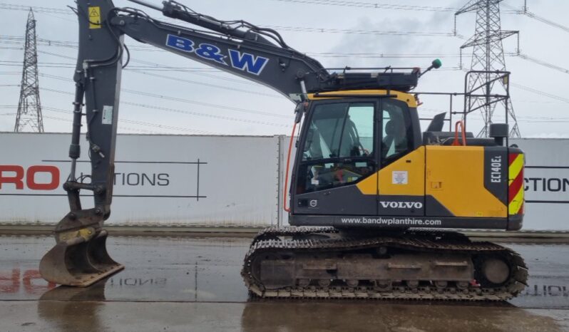 2019 Volvo EC140EL 10 Ton+ Excavators For Auction: Leeds, UK – 30th April, 1st, 2nd & 3rd May 25 full