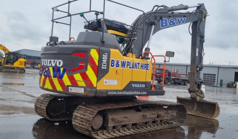 2019 Volvo EC140EL 10 Ton+ Excavators For Auction: Leeds, UK – 30th April, 1st, 2nd & 3rd May 25 full