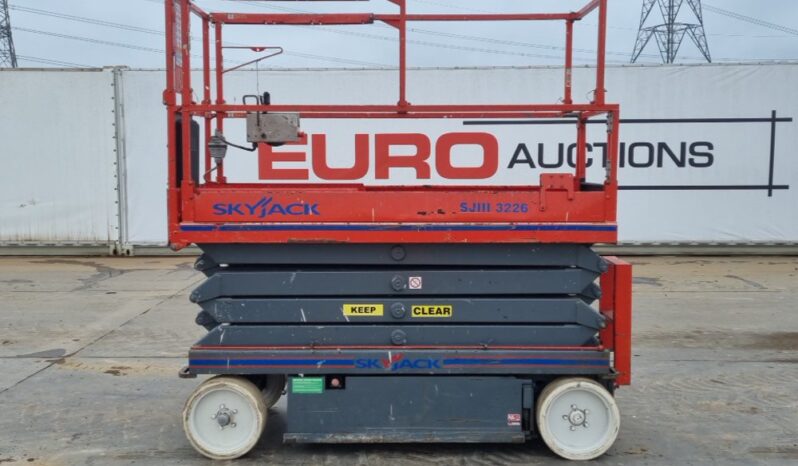 SkyJack SJ3226 Manlifts For Auction: Leeds, UK – 30th April, 1st, 2nd & 3rd May 25 full